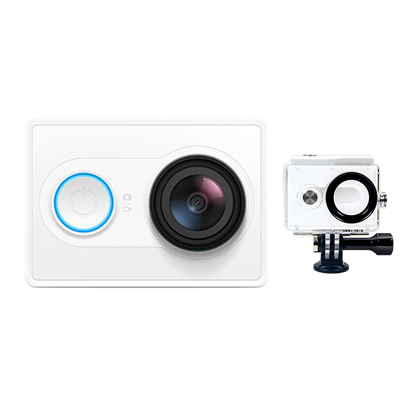 YI Экшн камера комплект с аквабоксом White