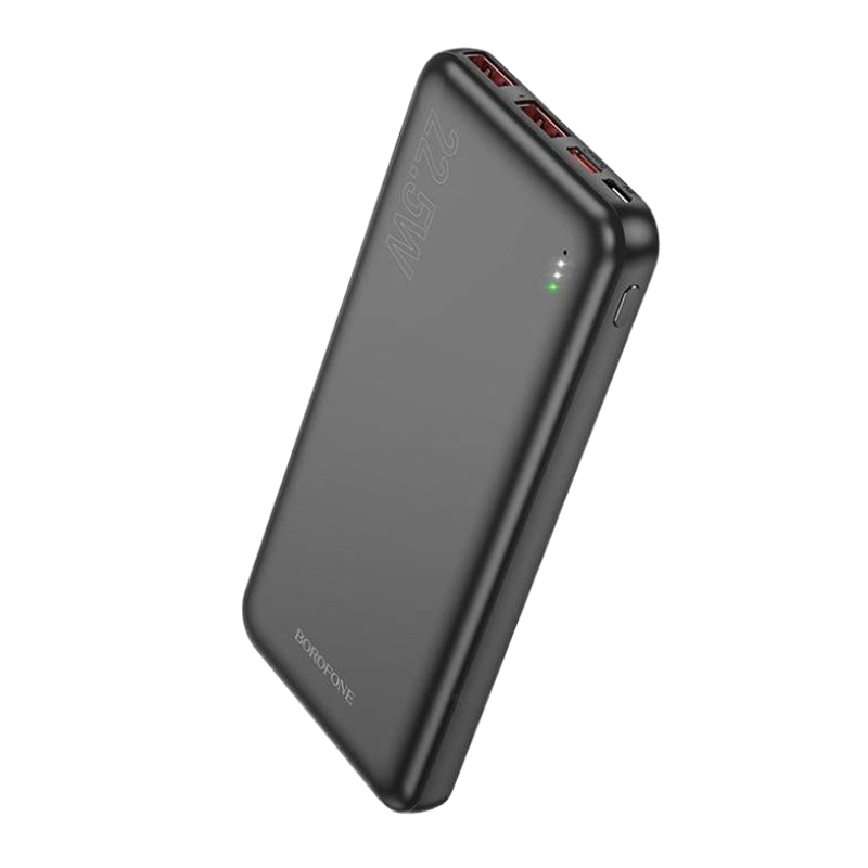 Borofone BJ38 10000mAh, 2USB+Type-C 3.0A PD 20W, Fast Charge