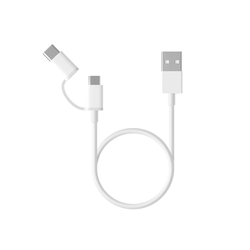 Mi 2-in1 USB cable 1 м (белый)