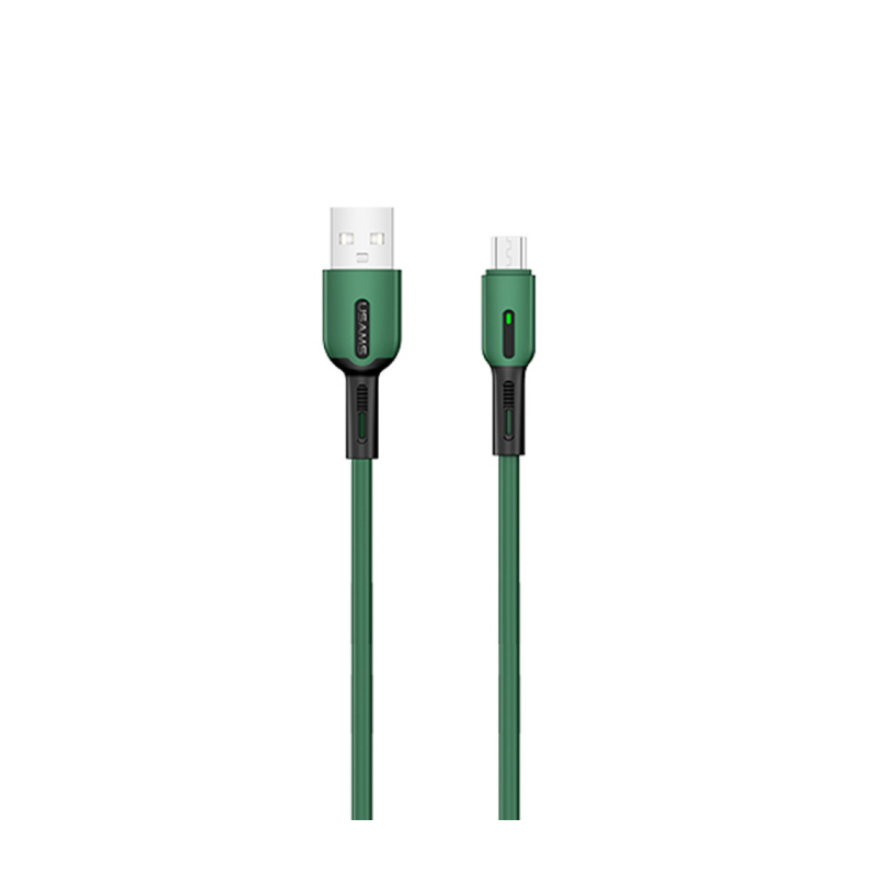 Дата-кабель Usams USB/micro USB SJ432 (зеленый) USB/micro USB SJ432 (зеленый) - фото 2