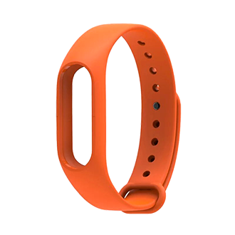 Силиконовый ремешок для Xiaomi Mi Band 2 Borasco оранжевый Силиконовый ремешок для Xiaomi Mi Band 2 Borasco оранжевый