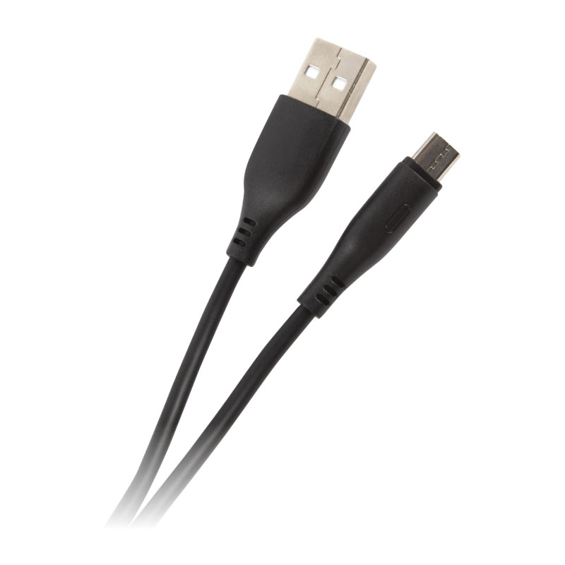 Дата-кабель Usams US-SJ268 U18 Micro USB (1 м), круглый (черный)