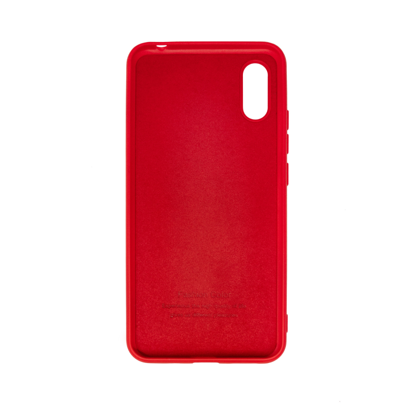 Microfiber Case для Xiaomi Redmi 9A (красный) фото 2