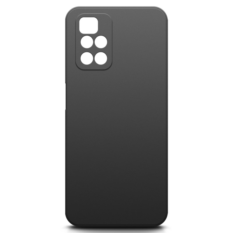 Чехол BoraSCO Microfiber Case для Xiaomi Redmi 10 (черный) Microfiber Case для Xiaomi Redmi 10 (черный) - фото 1