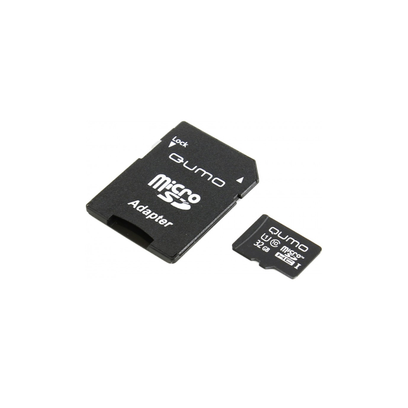 Карта памяти QUMO MicroSDHC Сlass 10 32GB - фото 2