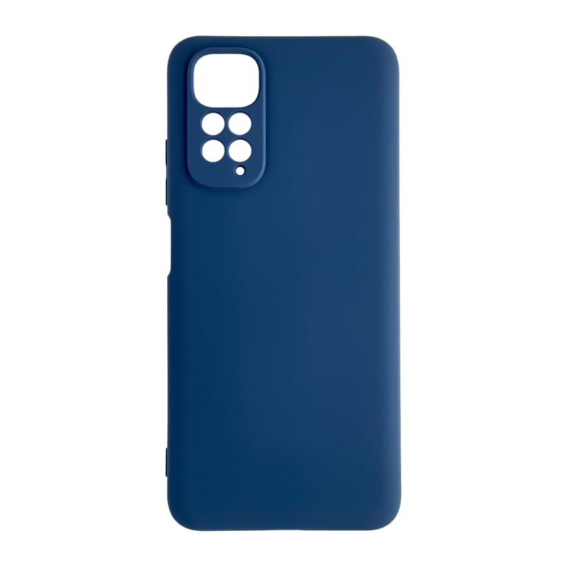 Чехол BoraSCO Microfiber Case для Xiaomi Redmi Note 11/11S (синий)