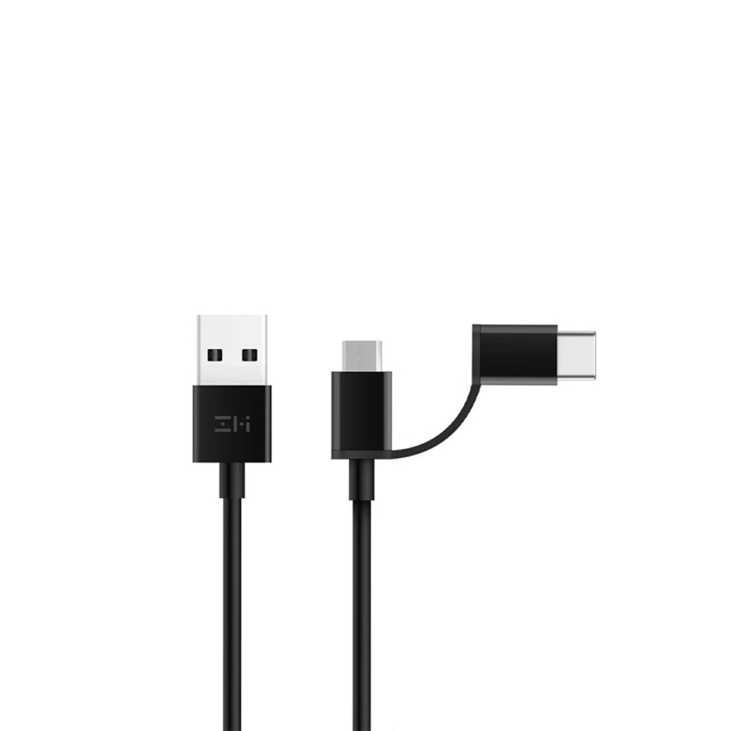 AL501 Micro-USB – USB Type-C 2 in 1 (черный)