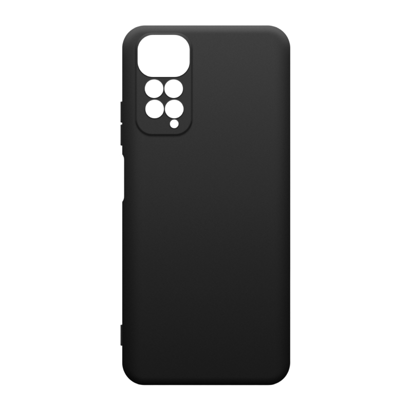 Чехол BoraSCO Microfiber Case для Xiaomi Redmi Note 11/11S (черный)