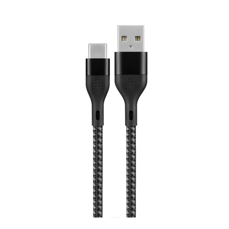 Rocket USB - Type-C 3A нейлоновый черный