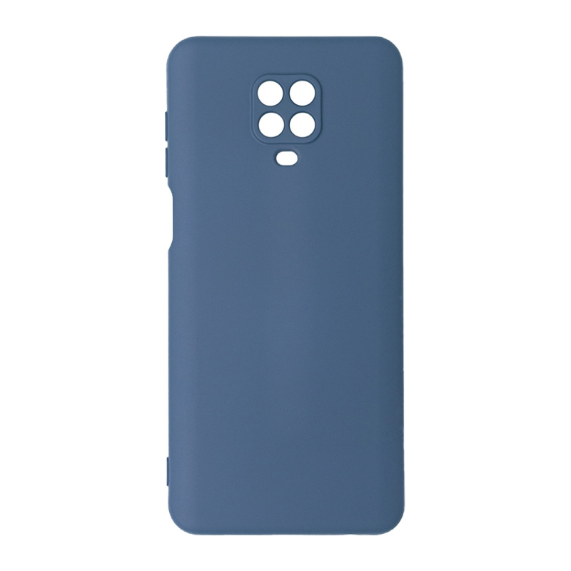 для Xiaomi Redmi Note 9 Pro/9S Microfiber Case (синий)