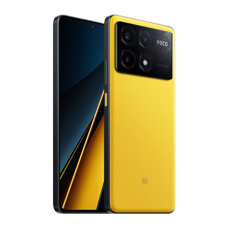 Смартфон POCO X6 Pro 5G 12/512GB (желтый)