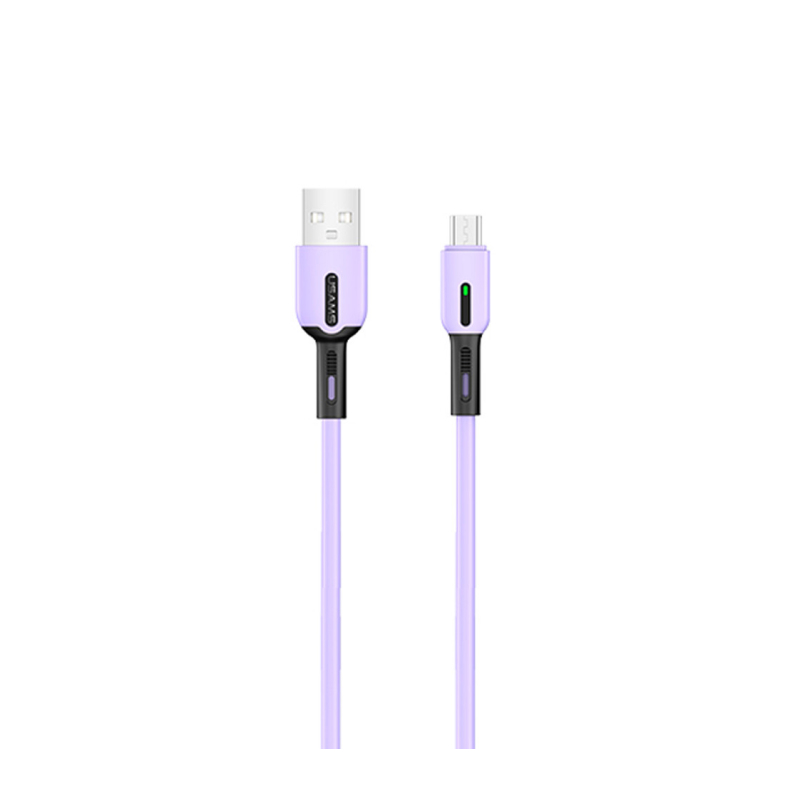 Дата-кабель Usams USB/micro USB SJ432 (фиолетовый) USB/micro USB SJ432 (фиолетовый) - фото 2