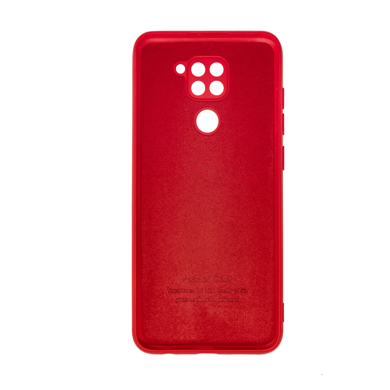 Microfiber Case для Xiaomi Redmi Note 9 (красный) фото 2