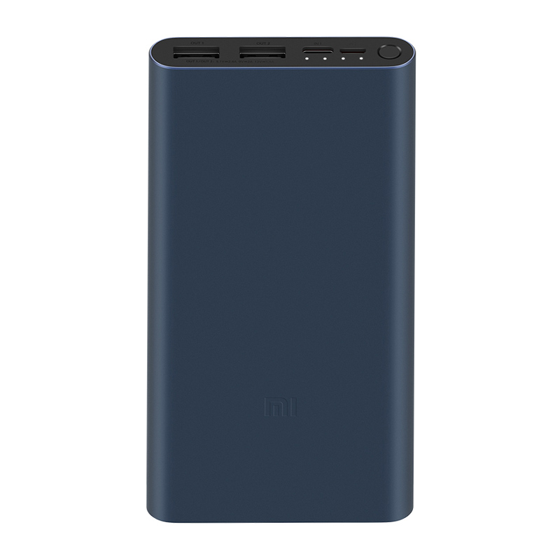 Внешний аккумулятор Xiaomi Mi 18W Fast Charge Power Bank 3 10000 (черный)