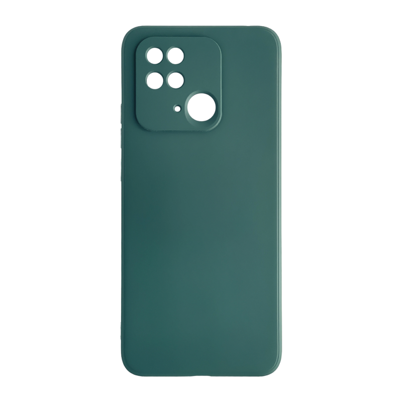 Чехол BoraSCO Microfiber Case для Xiaomi Redmi 10C (зеленый)