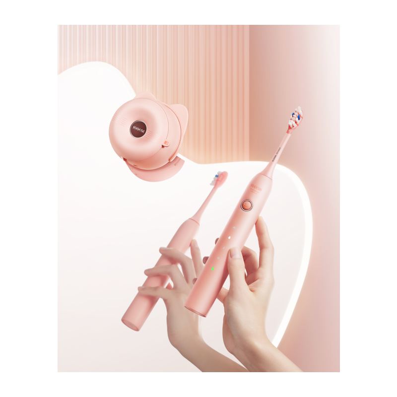 Электрическая зубная щетка Soocas D3 (розовый) D3 (розовый) - фото 13