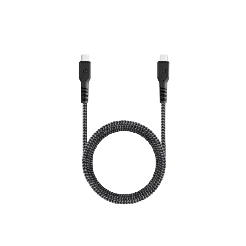 

Nylotough USB Type-C - Type-C 1.5m (черный), EnergEA Nylotough USB Type-C - Type-C 1.5m