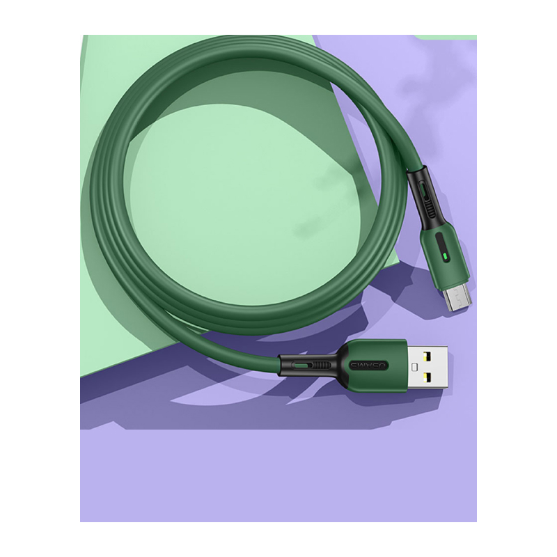 Дата-кабель Usams USB/micro USB SJ432 (зеленый) USB/micro USB SJ432 (зеленый) - фото 4