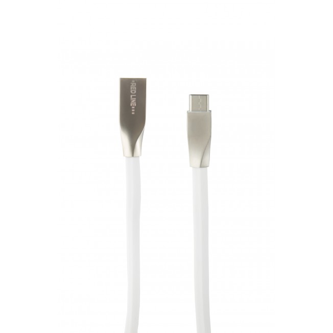Дата-кабель Red Line SMART HIGH SPEED USB - Type-C, белый Дата-кабель Red Line SMART HIGH SPEED USB - Type-C, белый
