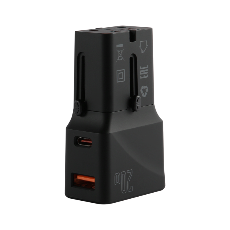 Зарядное устройство Red Line Pro USB (адаптер 4 в 1) для всех типов розеток