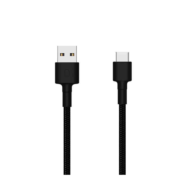 Кабель Mi USB Type-C Braided Cable (черный) сзу pero tc04 1usb 2 1a type c cable белый