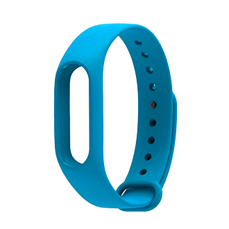 Силиконовый ремешок для Xiaomi Mi Band 2 Borasco синий Силиконовый ремешок для Xiaomi Mi Band 2 Borasco синий
