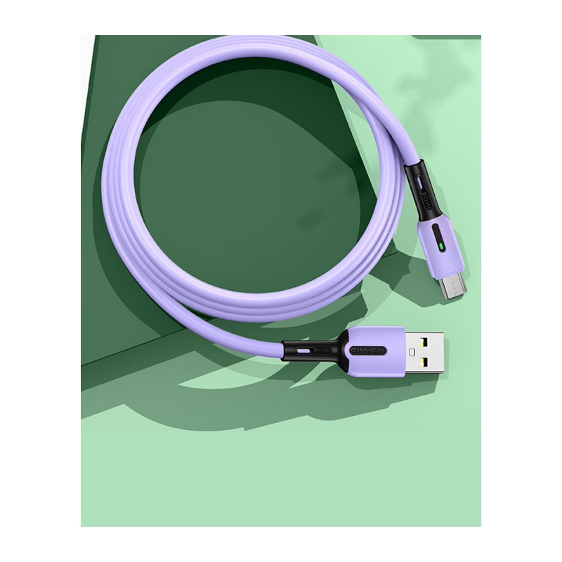 Дата-кабель Usams USB/micro USB SJ432 (фиолетовый) USB/micro USB SJ432 (фиолетовый) - фото 4