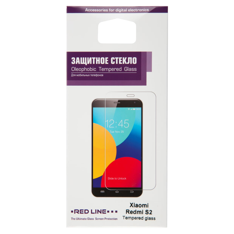 Защитное стекло для Redmi S2 Red Line Защитное стекло для Redmi S2 Red Line