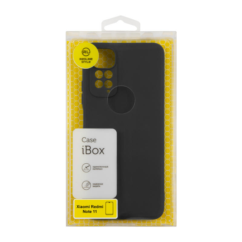 Чехол Red Line iBox Case для Redmi Note 11/11S с защитой камеры (черный) iBox Case для Redmi Note 11/11S с защитой камеры (черный) - фото 3