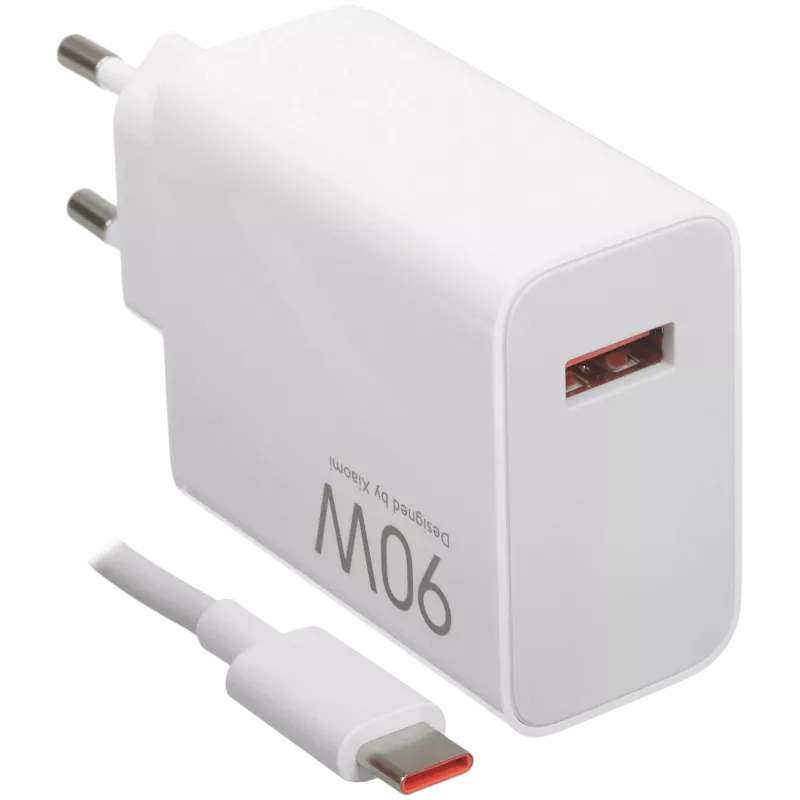 

Зарядное устройство Xiaomi, 90W HyperCharge Combo (Type-A)