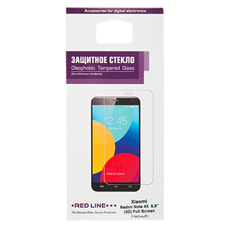 Защитное стекло Xiaomi Redmi Note 4 Full Screen 3D Black Защитное стекло Xiaomi Redmi Note 4 Full Screen 3D Black