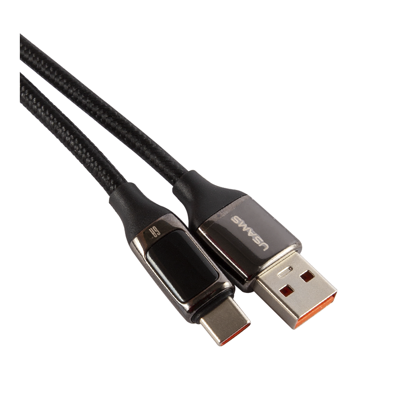 Usams USB - Type-C, SJ544, 6A черный