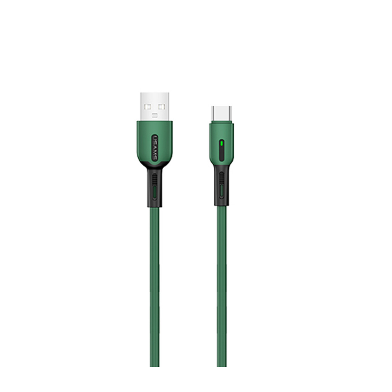 Дата-кабель Usams USB/Type-C SJ433 (зеленый) USB/Type-C SJ433 (зеленый) - фото 2