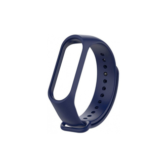 Силиконовый ремешок для Xiaomi Mi Band 3 Untamo Blue Силиконовый ремешок для Xiaomi Mi Band 3 Untamo Blue
