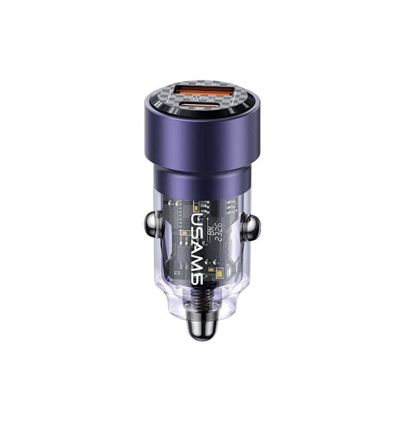 Usams CC208 C39) PD+QC 60W сиреневый