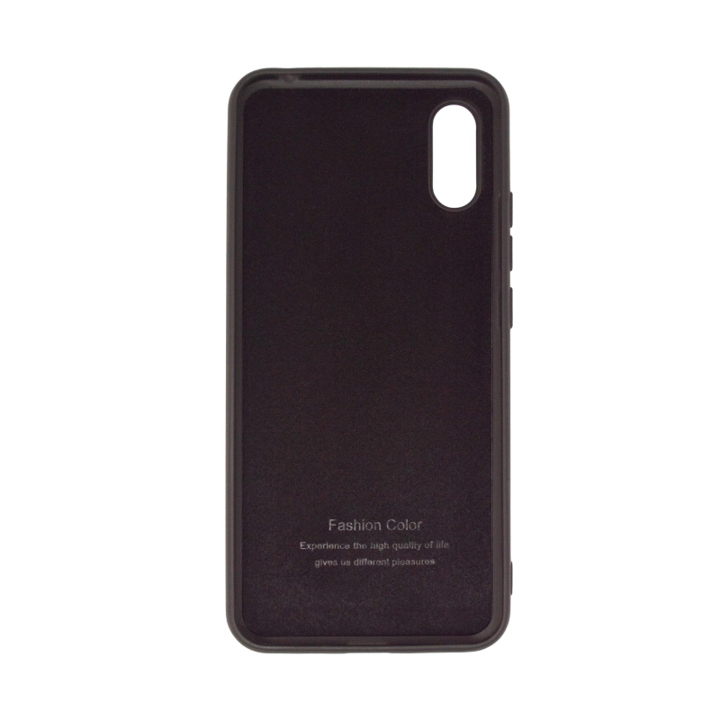 Microfiber Case для Xiaomi Redmi 9A (черный) фото 2