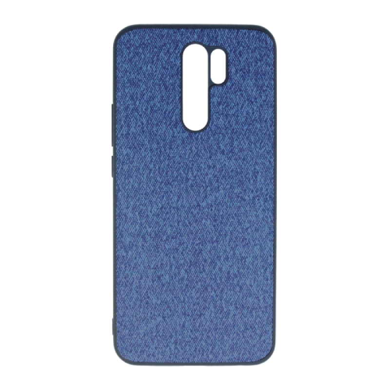 Kanvas jeans PU Hard для Xiaomi Redmi 9 (синий)