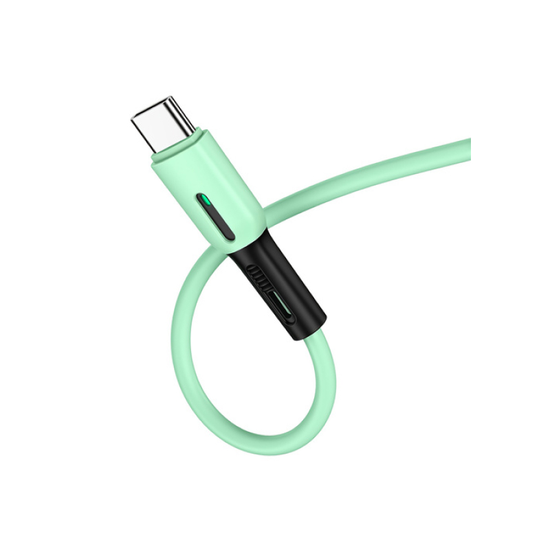 Дата-кабель Usams USB/Type-C SJ433 (мятный) USB/Type-C SJ433 (мятный) - фото 3