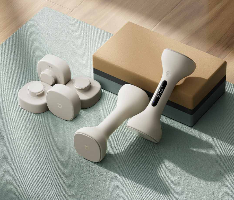 Умные гантели Xiaomi Mi Smart Dumbbell с LED-дисплеем и синхронизацией с приложением