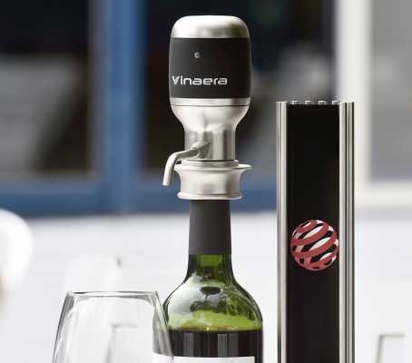 Vinaera Pro Adjustable Electric Wine Aerator