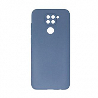 Microfiber Case для Xiaomi Redmi Note 9 (синий)