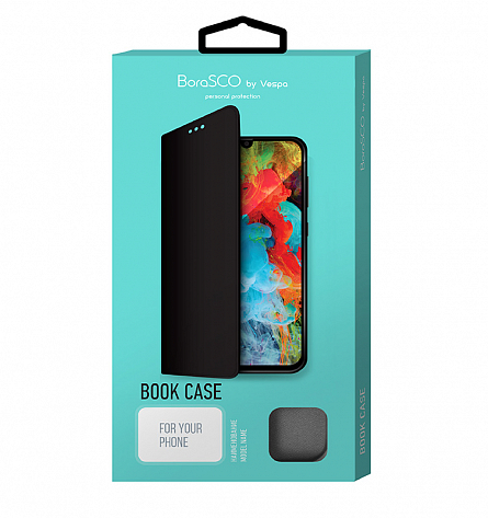 BorBook Case для Xiaomi Redmi Note 8T (черный)