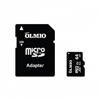MicroSDXC 64GB UHS-I U3 V30, c адаптером