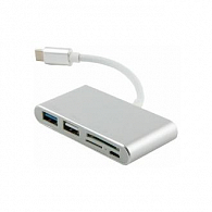 Type-C Multiport 5 in 1 (USB3.0+USB-C PD) (серебристый)