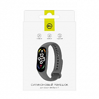 для фитнес-браслета Xiaomi Mi Band 7, силиконовый (темно-серый)