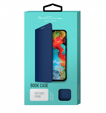 Book Case для Xiaomi Redmi 9 (синий)