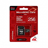 QUMO MicroSDXC Pro seria 3.0 256 ГБ