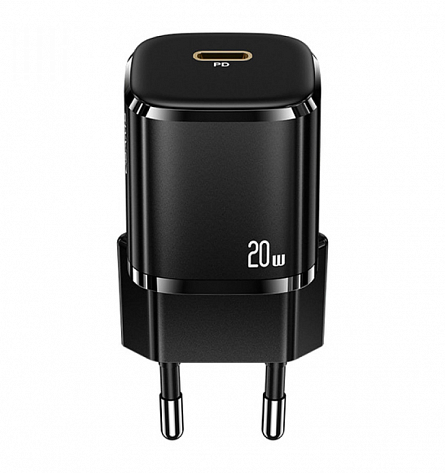 US-CC124 PD 20W GaN mini (черный)