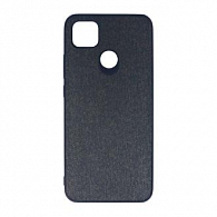 Kanvas jeans PU Hard для Xiaomi Redmi 9C (черный)