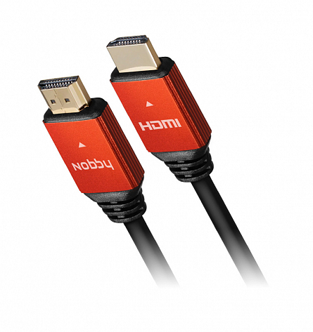 NBС-HC-10-01 HDMI-HDMI v2.0, 1 м (красный)